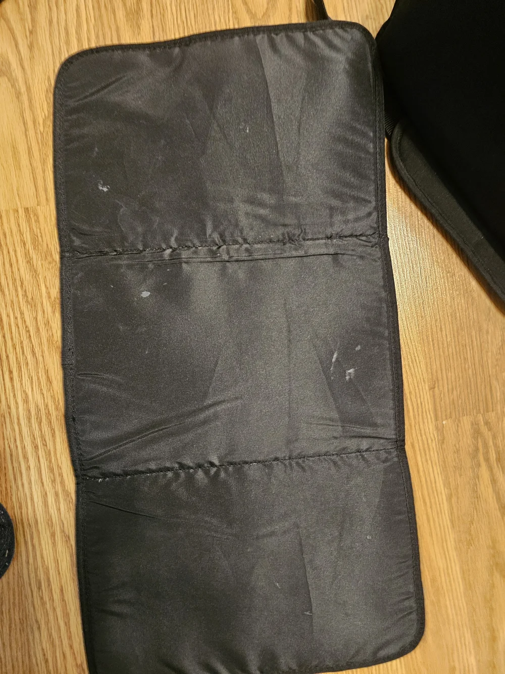 Skip Hop Black Large Diaper Bag with Multiple Front Pockets